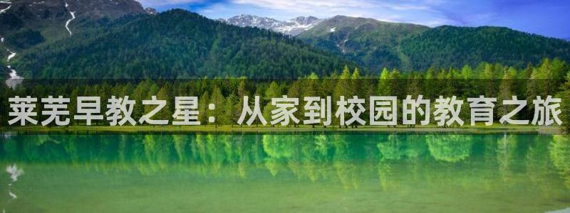 天顺娱乐实l权772332：莱芜早教之星：从家到校园的教育之旅